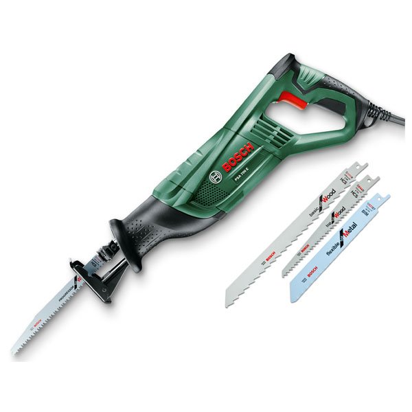 Bosch PSA 700 E Electrical Reciprocating Saw with Blades